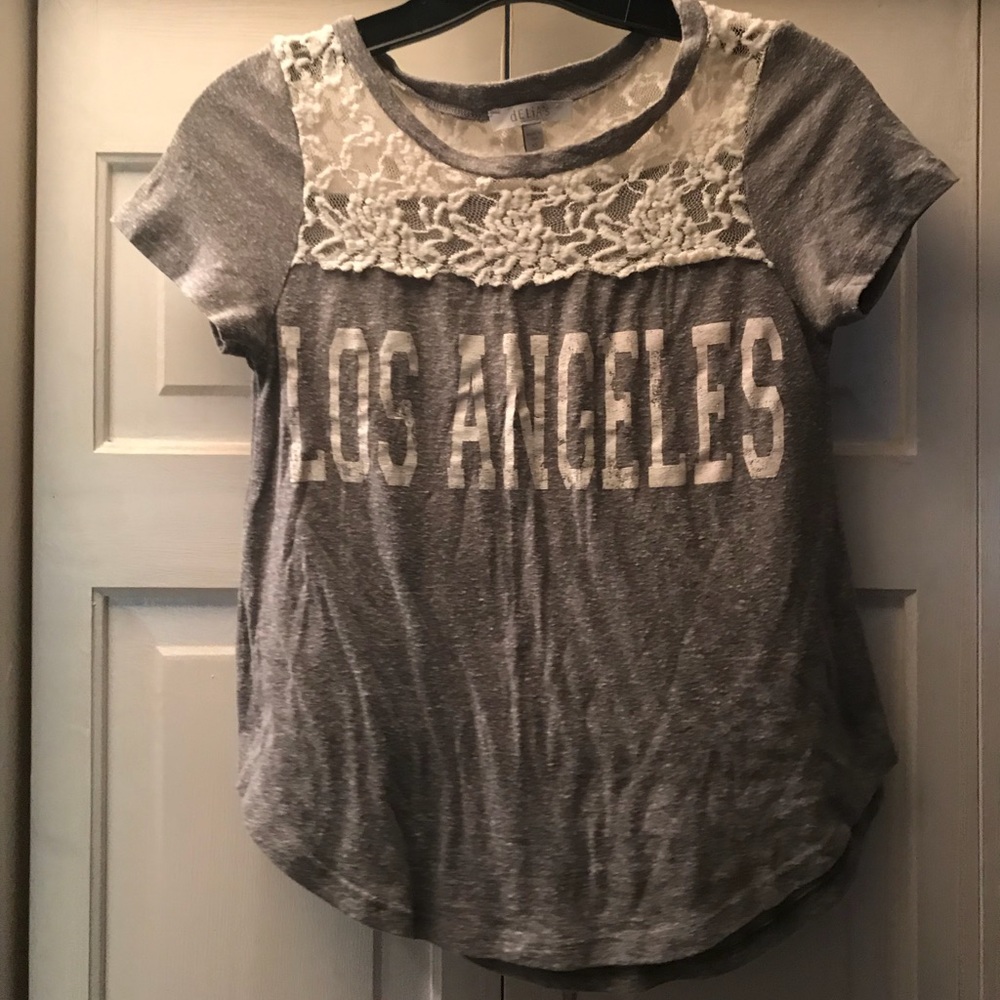 dELIA’S gray ‘Los Angeles’ T-shirt
